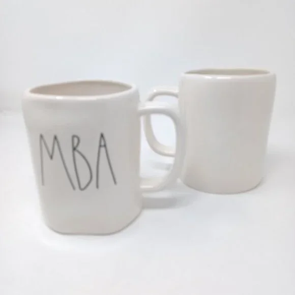 Rae Dunn by Magenta MBA Ceramic Coffee Mug | Set of 2 | NWOT | 16 oz | Rustic - Picture 5 of 7